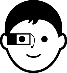 Child With Google Glasses On Eye Sketch Style Svg Vector, Free Vectors File